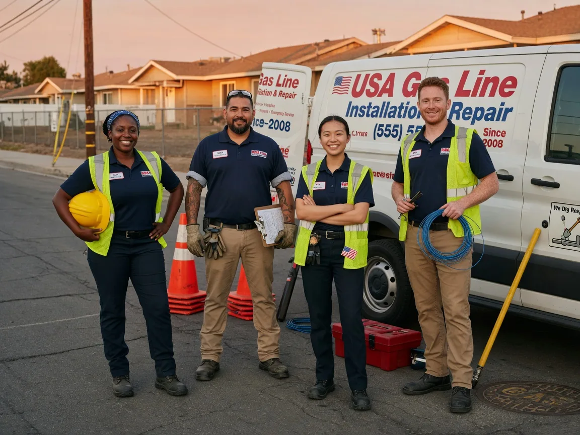 Gas Line Installation company in Faucett, MO
